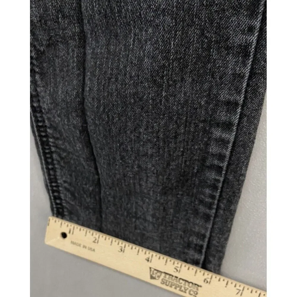 Levis‎ 511 Jeans YOUTH BOYS 16 SLIM 28x28 Straight Black Medium Wash Stretch